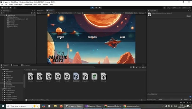 2D Spaceshooter for Beginners in Unity:Master Game mechanics