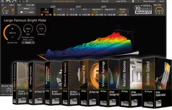 HOFA IQ-Reverb IR Library v2.0.16