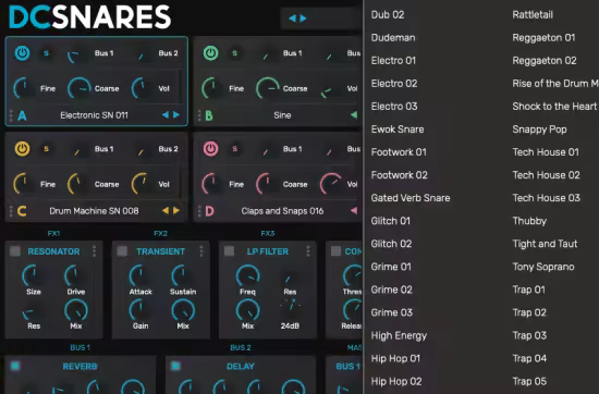 Scaler Music DC Snares 1.2.0 Win/Mac