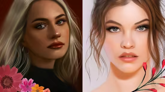 Paint Digital Portraits: Amazing Illustrations in Photoshop
