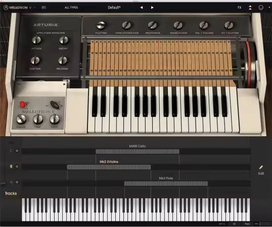 Arturia Mellotron V v1.9.4.6126 MacOS