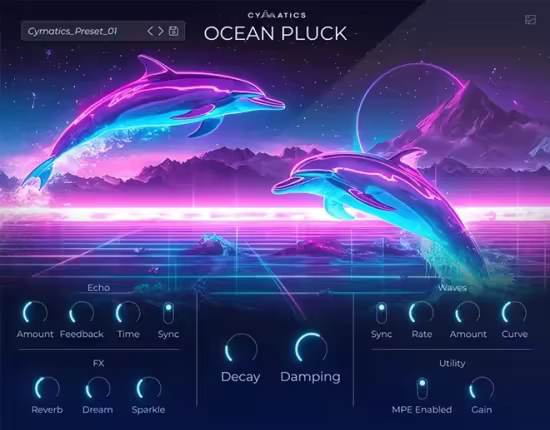 Cymatics OCEAN PLUCK v1.0.0 Win/MacOS