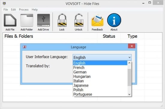 VovSoft Hide Files 9.2 Multilingual