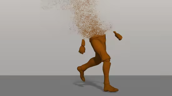 Disintegration FX in Houdini: Character to Dust Course