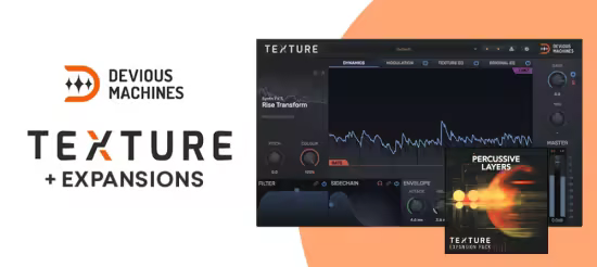 Devious Machines Texture 1.8.17 with Percussive Layers MacOS