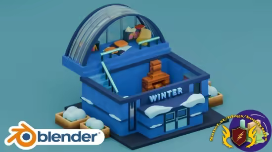 Blender : A Suitcase Of Stories (Winter Tales)