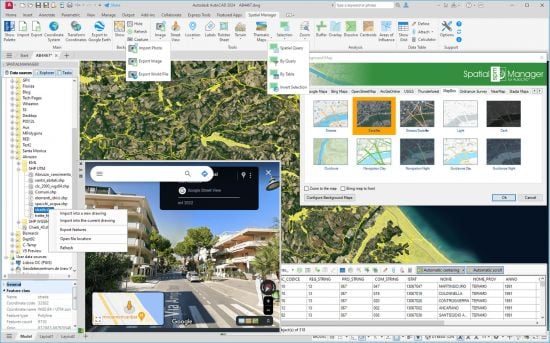 Opencartis Spatial Manager for AutoCAD Professional 9.4.1.16676