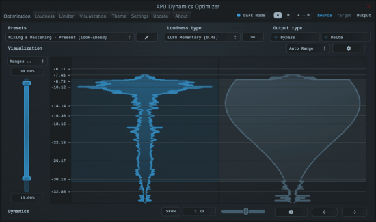 APU Software APU Dynamics Optimizer 3.4.3 Win/macOS