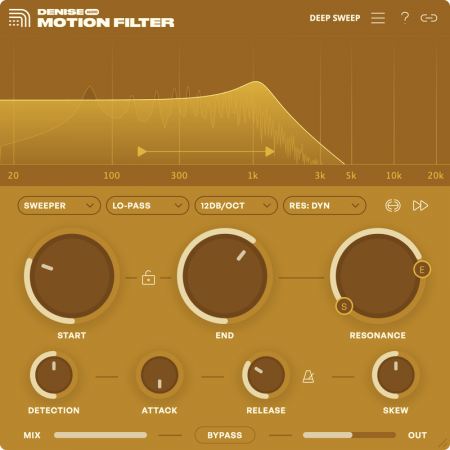 Denise Audio Motion Filter 1.4.0
