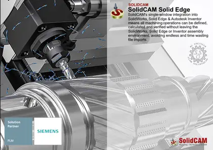 SolidCAM 2024 SP3 HF2 for Solid Edge 2020-2025 x64 Multilingual