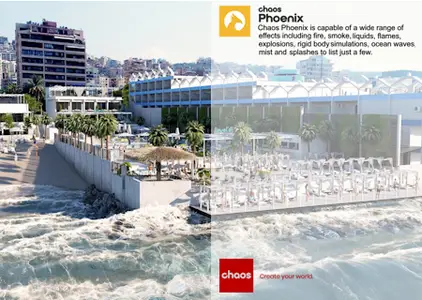 Chaos Phoenix 5, Update 2.4 (5.24.00) for Autodesk 3ds Max