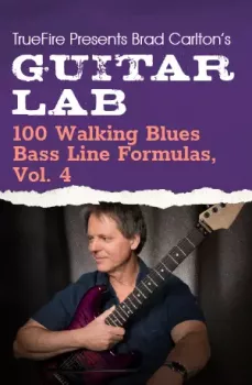 Truefire Brad Carlton's Guitar Lab: 100 Walking Blues Bass Line Formulas, Vol. 4 Tutorial screenshot