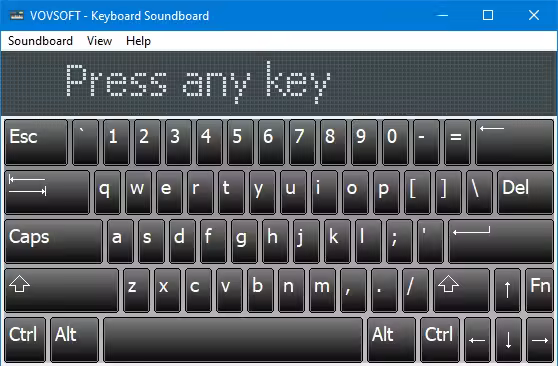 VovSoft Keyboard Soundboard 1.6