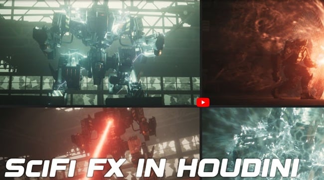 Rebelway – Sci-Fi FX In Houdini Weeks 1 to 6