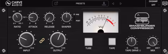 Carve Audio Smashburger Compressor 1.0.7