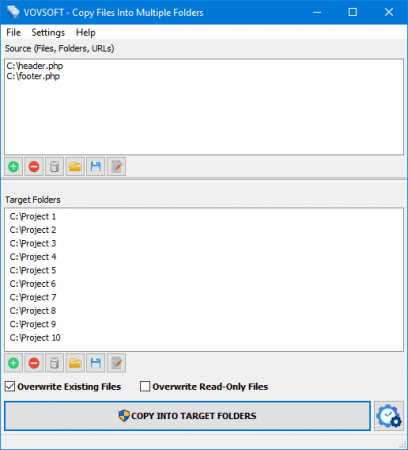 VovSoft Copy Files Into Multiple Folders 7.5 Multilingual