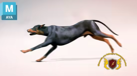 How to Animate a Dog Run Cycle in Maya