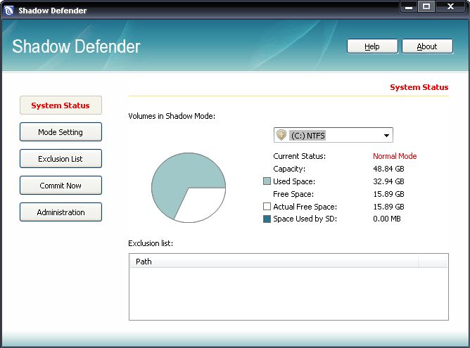 Shadow Defender 1.1.0.315 (x32/x64)