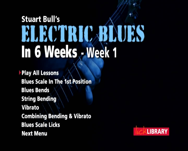 Lick Library - Stuart Bull's Electric Blues In 6 Weeks Week 1
