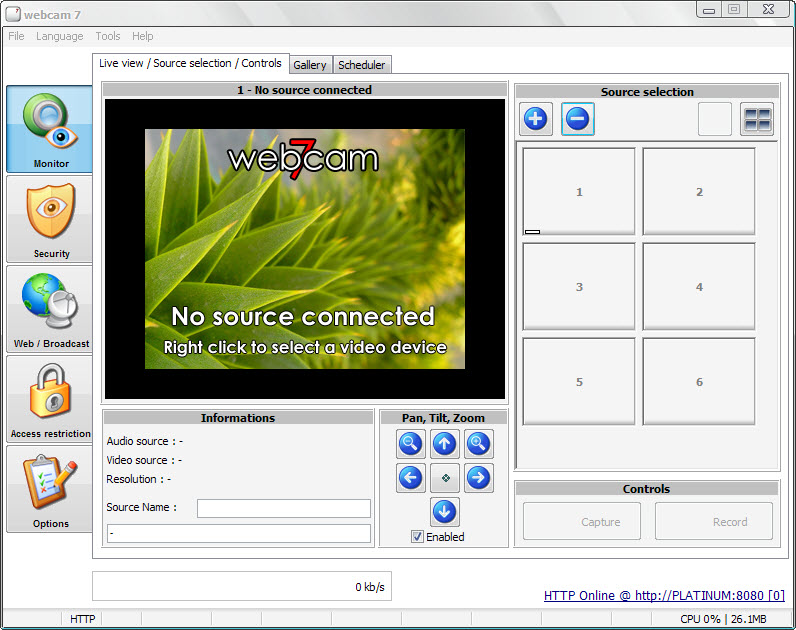 Webcam 7 PRO 0.9.9.32 Build 35610