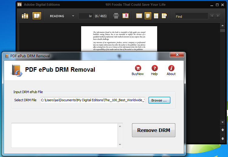 PDF ePub DRM Removal 5.3.1027.222 EPUB DRM解密