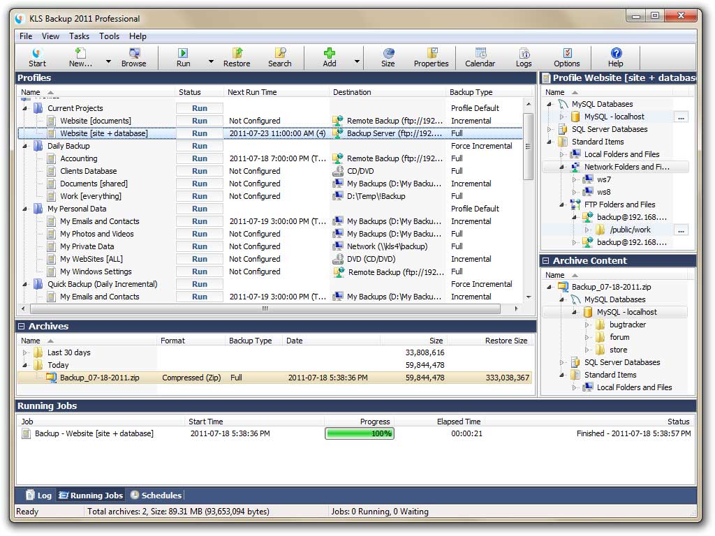 KLS Backup 2011 Professional 6.0.0.1