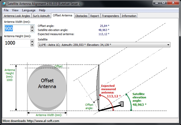 Satellite Antenna Alignment 2.91