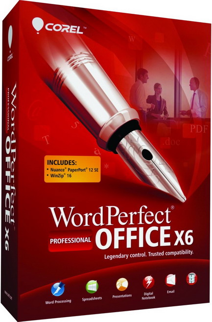 Corel WordPerfect Office X6 Professional SP2 v16.0.0.427 + Portable