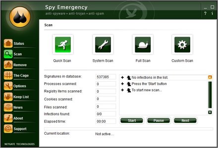 NETGATE Spy Emergency 12.0.305.0 反间谍软件