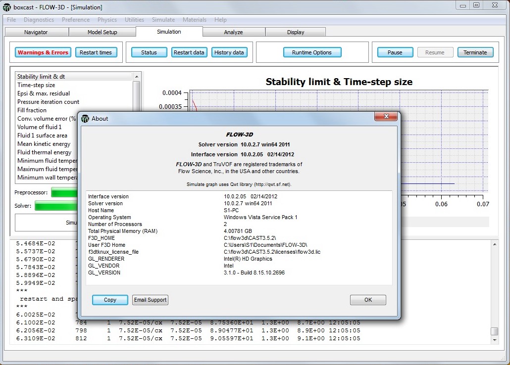 FLOW-3D CAST Advanced 3.5.2