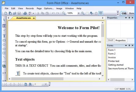 Form Pilot Office 2.43 扫描表格软件