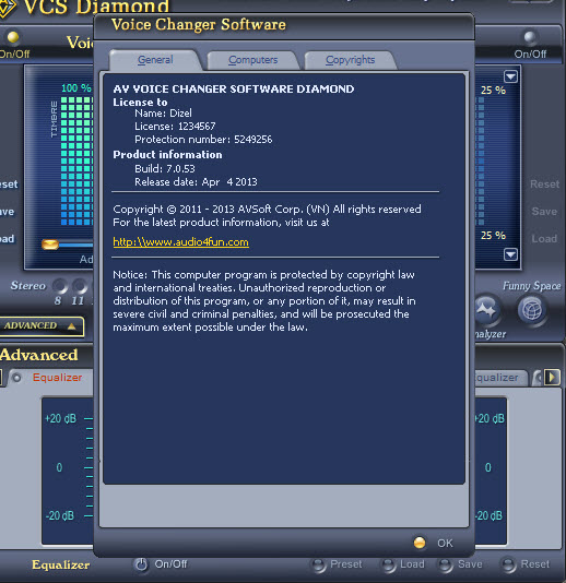 AV Voice Changer Software Diamond 7.0.53 Retail