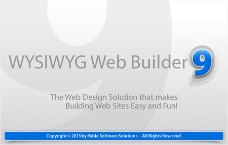 WYSIWYG Web Builder 9.0 网页制作