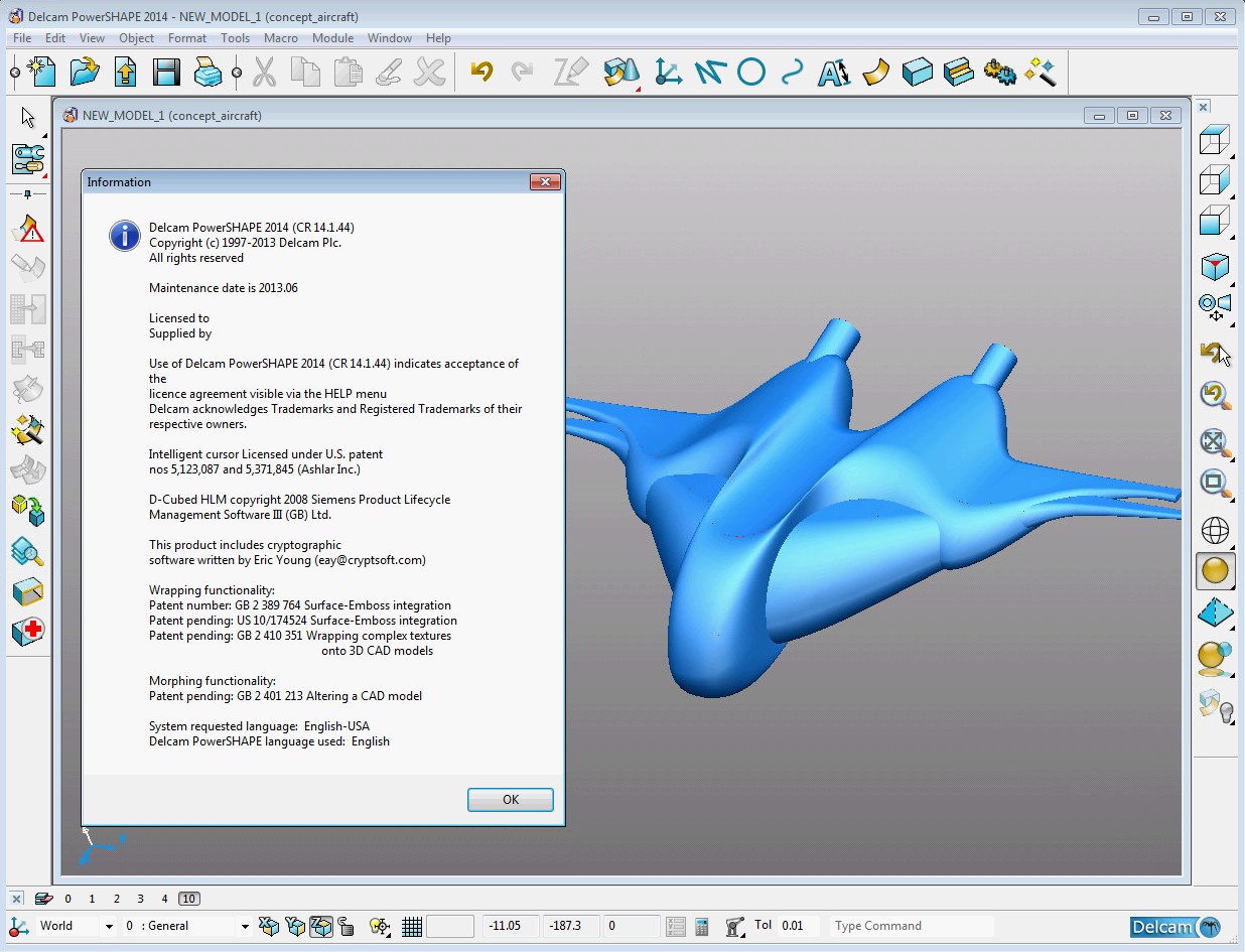 Delcam PowerSHAPE 2014