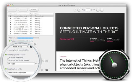 PDF to Word Converter for Mac 2.2.0