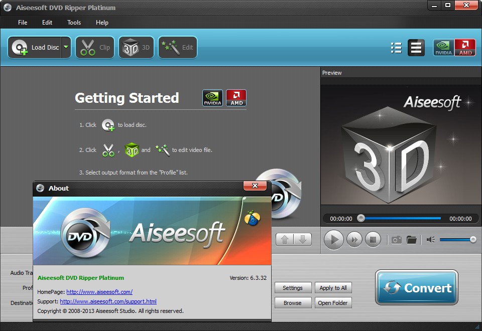 Aiseesoft DVD Ripper Platinum 6.3.32