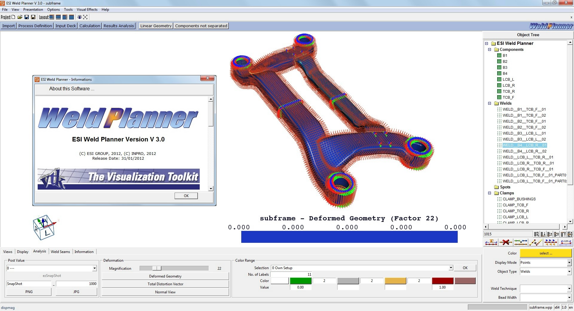 ESI Weld Planner 2012.0