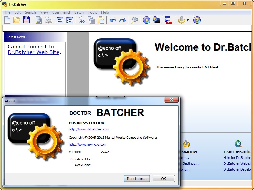 Dr.Batcher Business Edition 2.3.3