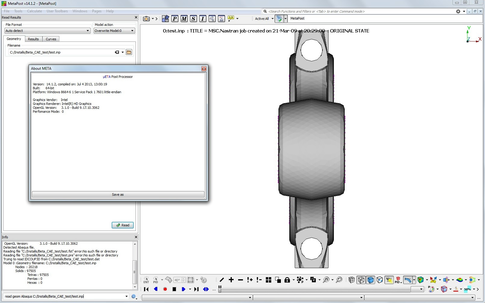 BETA CAE Systems 14.1.2