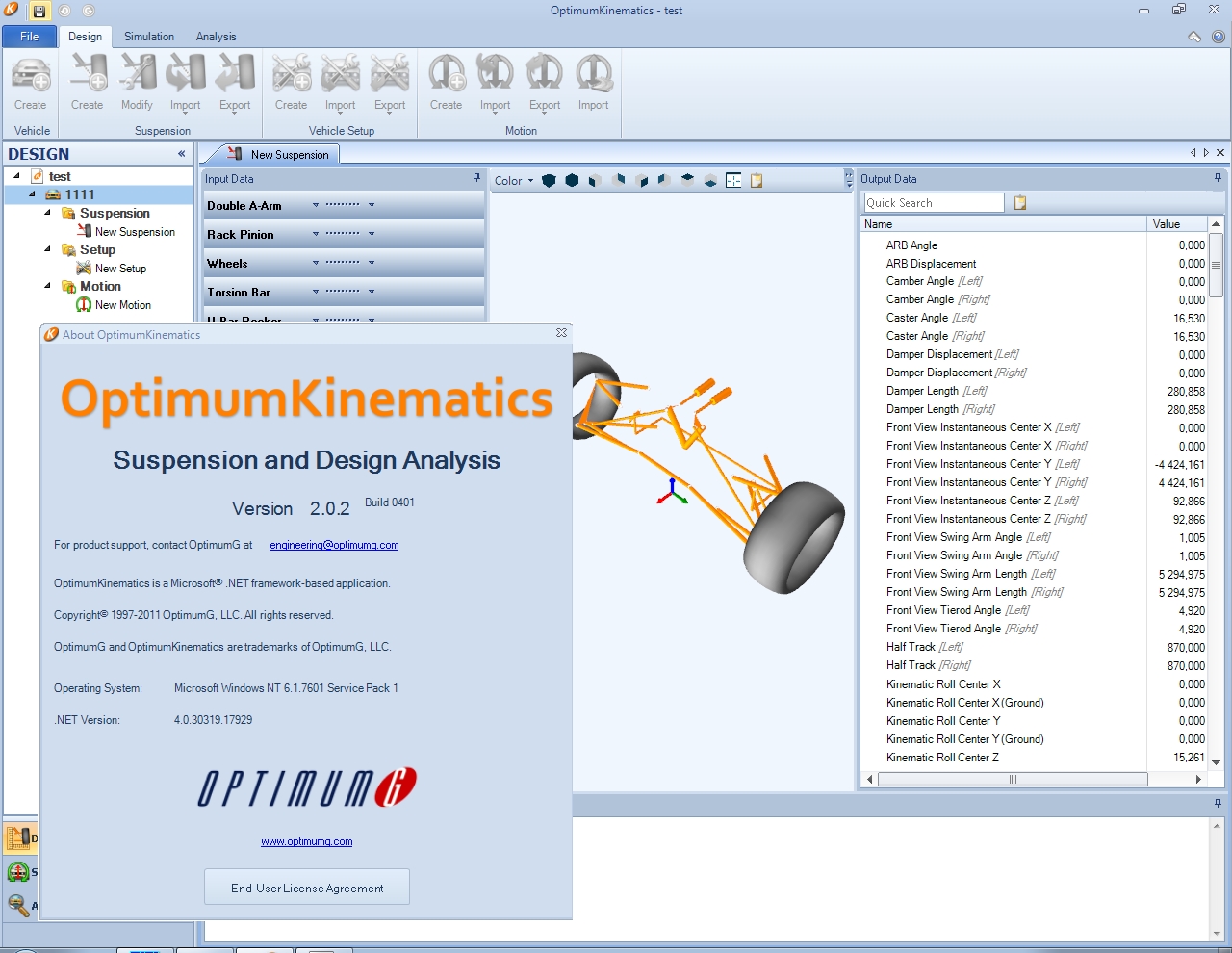 OptimumKinematics 2.0.2