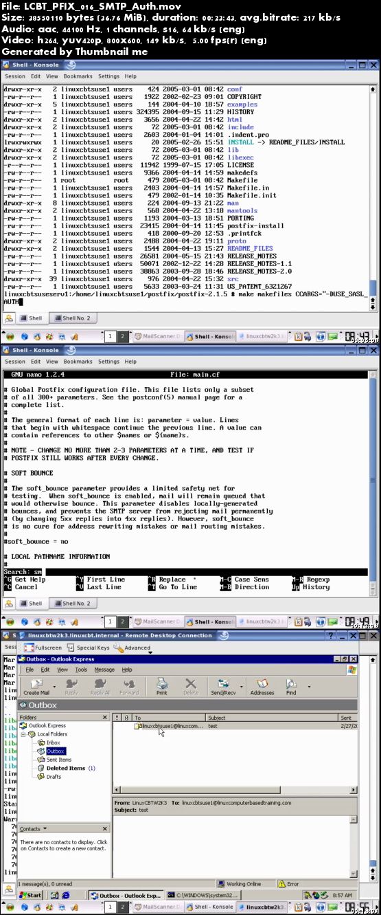 LinuxCBT - Postfix Edition