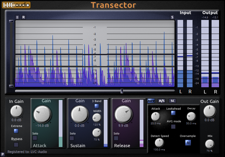 LVC-Audio Transector 1.0.0
