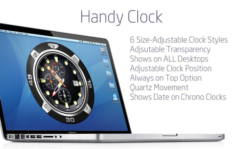 Handy Clock v1.4 Mac OS X