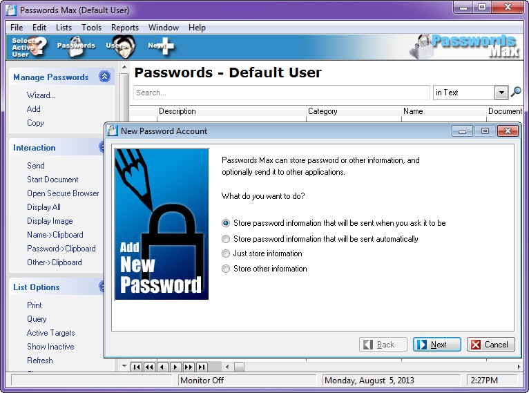 Passwords Max 5.90 Build 5875