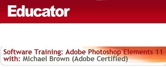 Software Training: Adobe Photoshop Elements 11 with Michael Brown (Adobe Certified)