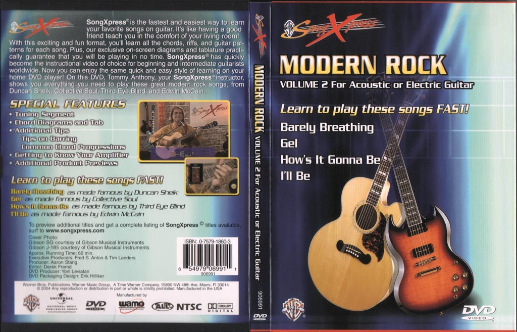 SongXpress - Modern Rock For Guitar - V2 - DVD (2004)