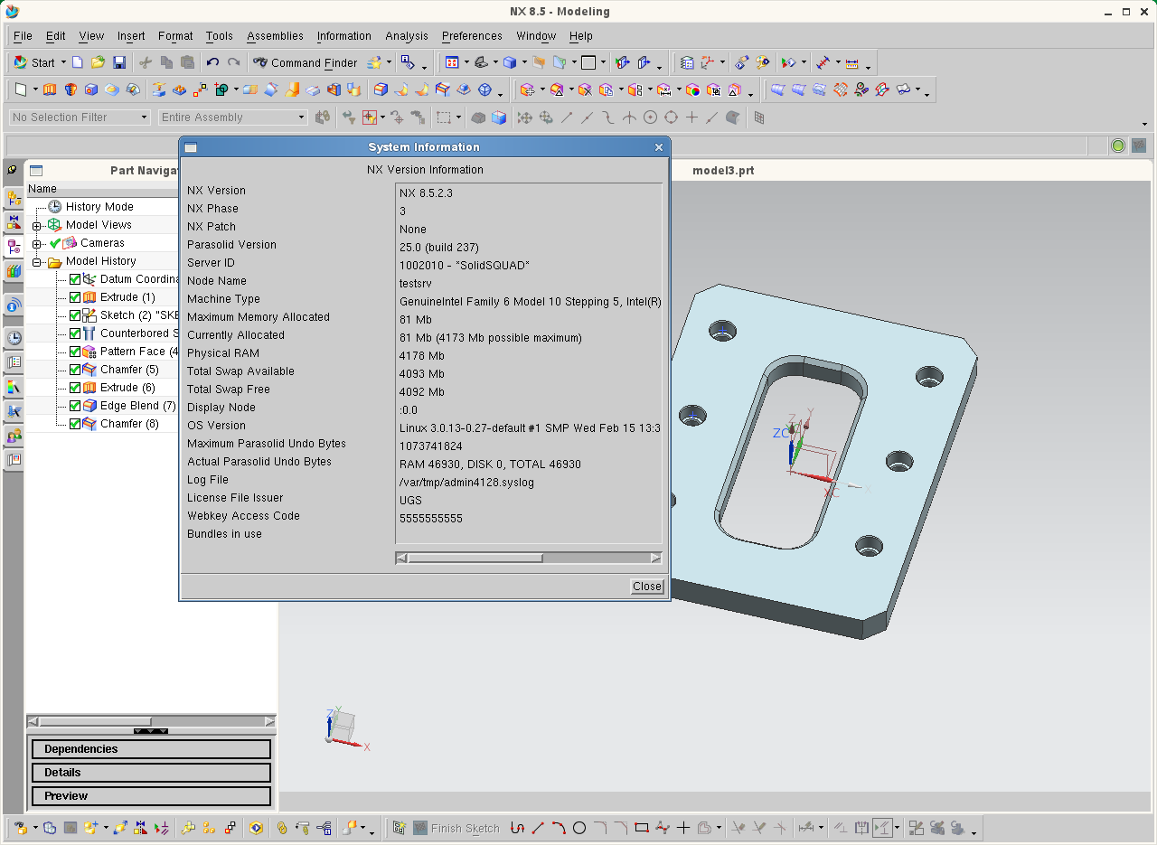 Siemens NX 8.5.2.3 Update