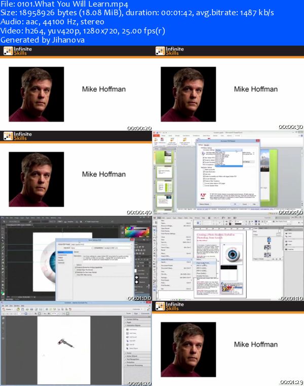 Infinite Skills - Learning Adobe Acrobat XI Training Video