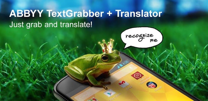 拍照-翻译 ABBYY TextGrabber + Translator v1.0.4.0 Android
