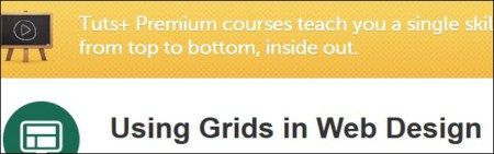 Tutsplus - Using Grids in Web Design